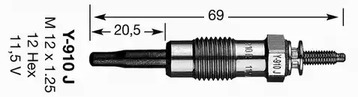 3617 / D-POWER3 Свеча накаливания